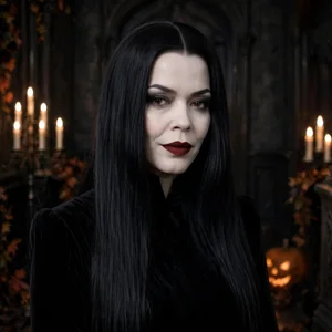 Abril_Beltran_ this is halloween I'm Morticia Addams Kuva 3