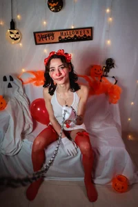 samantaa_liov Check out this mischievous girl who'll make you tremble with fear—or rather, with pleasure👻😈 Pic 5