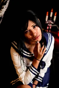 yiyi_csのhalloween with yiyi 🕷️🕸️🍑🥺の枚の写真
