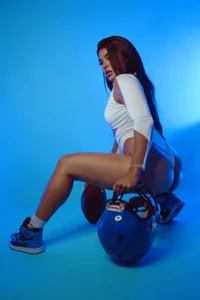 Pamela_Moreno_ Super Bowl LVIII🏈 Billede 3