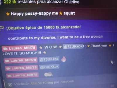 camile_milf Guys , Thank you for your support ," Goal epico objectives " Immagine  3