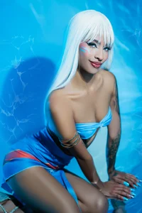 AnahisBennett Kida cosplay 💙 Foto 7