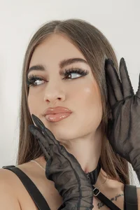 MaryLewis_ Sexy black lingerie ♥ Pic 2