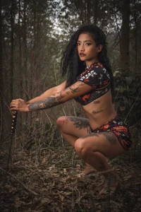 a beautiful warrior 🖤❤ de Isis_Moon  6 photos