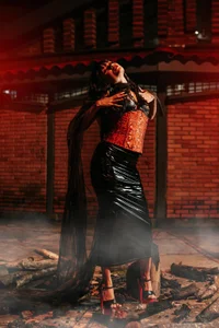 BambiiQueen Halloween 2025 🐺  6টি ছবি