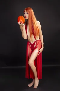 niky_doll_のI am your Halloween goddess 🥵😈🔥の 4枚の写真