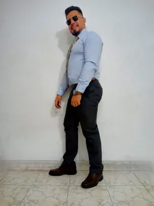 Gray and light blue Suit od KalethBigDick  4 snímek