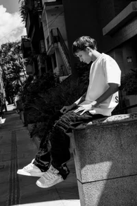 mono_blonde Casual urban Billede 3