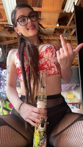 BlaizeyBBy Halloween Stoner Babe🥀💨 Εικόνα 4