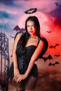 anisha_x: Halloween hot 🔥🎃 ( 3 фото)