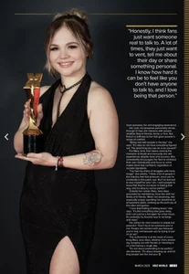 Cutiepiespanks 🍀🏆2025 Xbiz March Issue article about Me🏆🍀 Pic 3