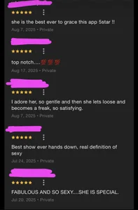 Sneak peak of my previous account reviews ❤️ de QUEEN_NOBUHLE_FEMDOM_777 Foto