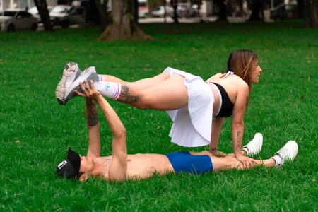 Bonny_and_carrot A day of sports with us💪🏼🔥 Billede 4