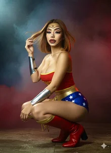 Catvalentine_Cosplay Wonder Woman🦸🏻‍♀️💪🏼图片 7
