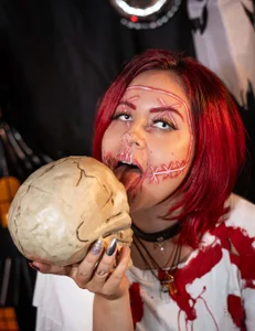 Naty_slavedoll The purge is cooming.. halloween is here 👻😈🔥 Immagine  9