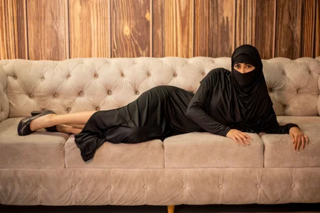 DinaNoor Arab looks, dangerous intentions✨🖤 Pic