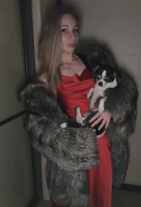 Elis_Fox lady and her dog Foto 6