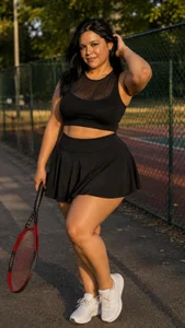 Alanna-sloppy When thick latina tries tennis🔥 圖片