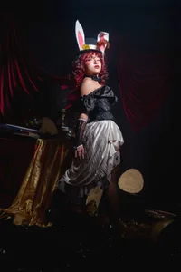 Kanela_miller_ A touch of Easter… and another of mischief 🐰🖤 Pic 3