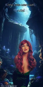 Saorii_kiido Cosplay Ariel the Little Mermaid🫧🧜‍♀️🫧  3. fénykép