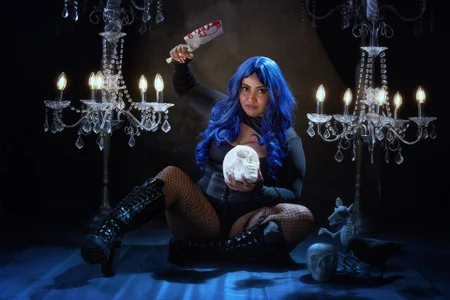 LucciaPorter Girl Mask robot will ass in your face! - HALLOWEEN 2024 🎃🖤 slika 5