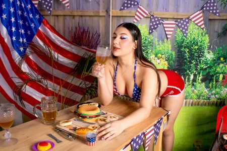 Beautiful 4th of July! 🤍💙💋 Let's celebrate together de ALICIATARLY  photos