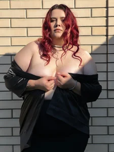 black outfit, teasing looks 💞 od KarinaDelicious  3 snímek