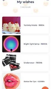 Eva_Redford My wish list Bilde