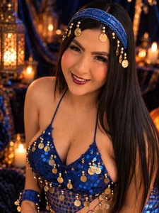 AnithaaYork Blue halloween 2026 Bilde 4