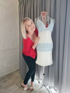 Vintasia Crochet Dress Pic 8
