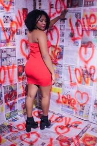 Naughty_bouncing_ebony Unwrapped Valentine 🎁❤️ Pic