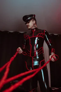 allanhurtss TRON LATEX SUIT Pic 4