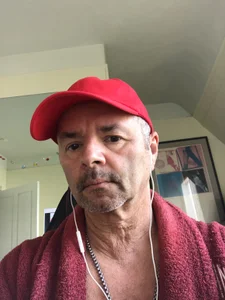 hotdadbod Sexy morning--Red robe and hat Pic 2