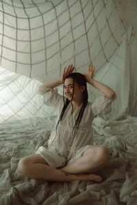 TessaFluffy White angel Pic 3