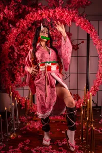 aiko_mori Cos - Nezuko Billede 2