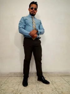 Cadete blue and brow pants de KalethBigDick Foto 4