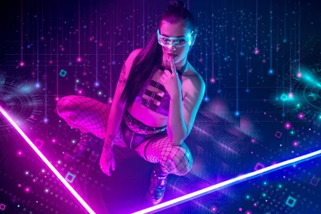 babi_vale: Cyber Girl 🔷 ( 5 фото)
