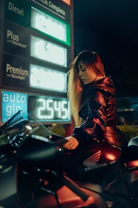 SteffanyBeck Motorcycle🏍️ Fotka 4