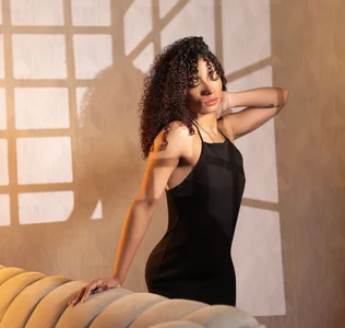 Nylaharris Black Dress🔥💋🍒 Pic 4