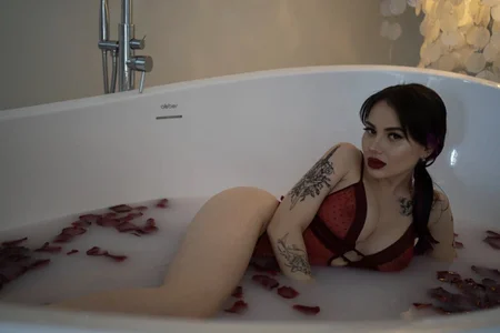 Wet__Bunny Lady in red Pic 2