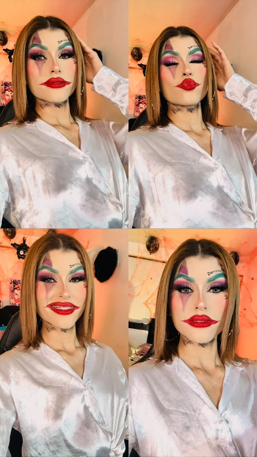 Jessica_smith_1 Halloween makeup inspired by(The joker)  2. fénykép