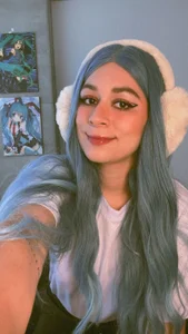 NatySpiice1 Blue hair 💙 Pic 4