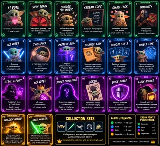 -BabyYoda FAN CLUB and CARD game RULES Pic 6