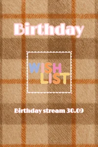 viyy Birthday wishlist Poză