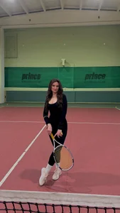 Luna_Raee Victoria plays tennis for the first time🎾 Εικόνα 3