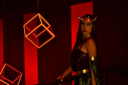 Mia-Monroe Let's celebrate Halloween by doing mischief 😈💚🔥 Fotka 2