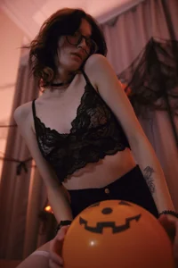 Lil_Melanie_ Sexy Halloween with a hot girl Pic 2