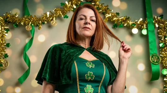 JenniferAuriston St Patrick 💚 Billede 2