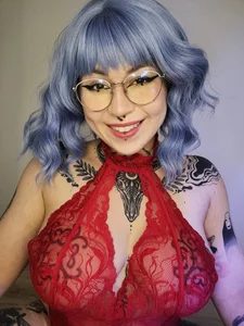 divine_eve Red lingerie 2 Pic 5