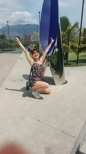 LucianaTomson Walk through Medellin ✨️ Pic 3